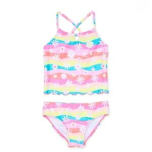 NWT Tankini Top and Bottom, 2-Piece Swimsuit Set, Sizes: 18M